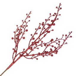 [XM-HS4524] Branche décorative - Baie rouge