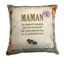 [6022] Coussin "Maman une personne capable