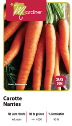 [Carotte Nantes] Semences carotte Nantes