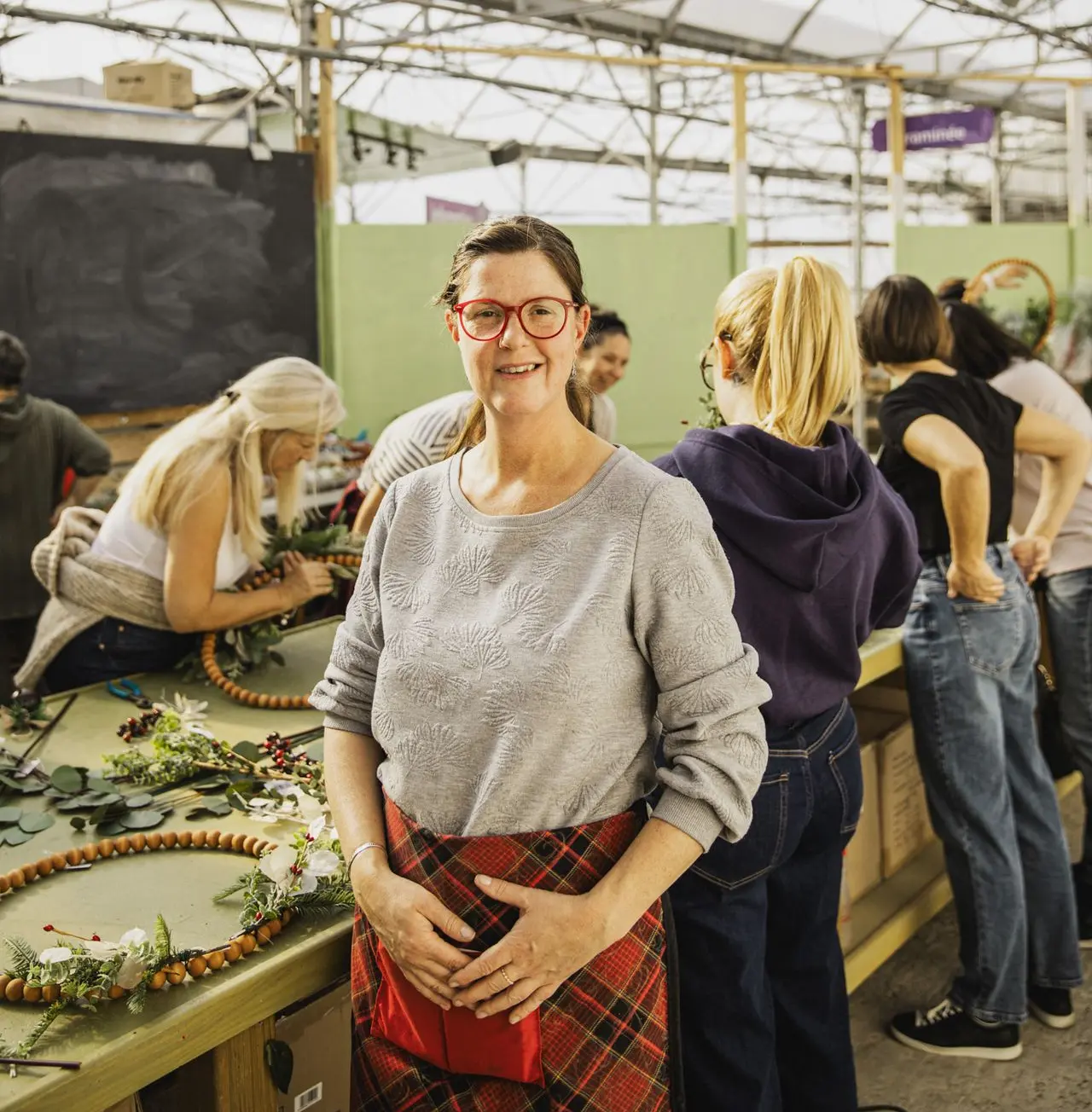 Francine Pilotte Animatrice Ateliers Serres St-Élie