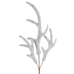 [XS9698] Branche décorative: Bois de cerf en laine