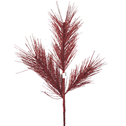 [XG542-R-RED] Branche décorative: Aiguille rouge
