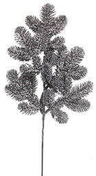 [XV757202] Branche décorative: Tige de sapin argenté