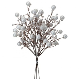 [MTX60282] Branche décorative: Baies givrées