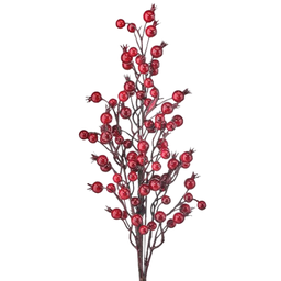 [MTX66848] Branche décorative: Petits fruits rouges