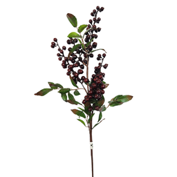 [XB405-BU] Branche décorative: Tige de baies