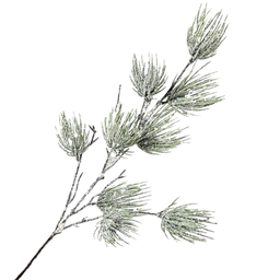 [MTX54436] Branche décorative: Tige de pin enneigé