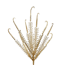 [MTX65764] Branche décorative: Fougère dorée