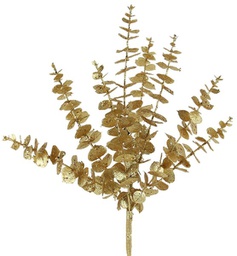 [XX799108] Branche décorative:Tige d'eucalyptus doré
