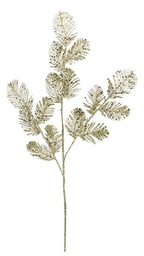 [XS207308] Branche décorative: Tige de plume dorée