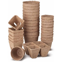 Pots de tourbes