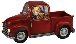 [XC7031] Lanterne - Camion rouge rustique
