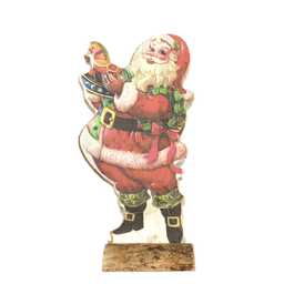 [271035] Ornement : Père Noël traditionnel en bois