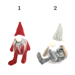 Ornement : Mini gnome rouge