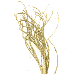 Branche décorative - Fines branches dorées