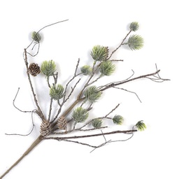 [XM-HN1213] Branche décorative - Pin givré