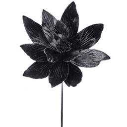 [MTX64305] Branche décorative - Poinsettia noir